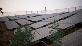 solar panels on the «Ӱҵ campus
